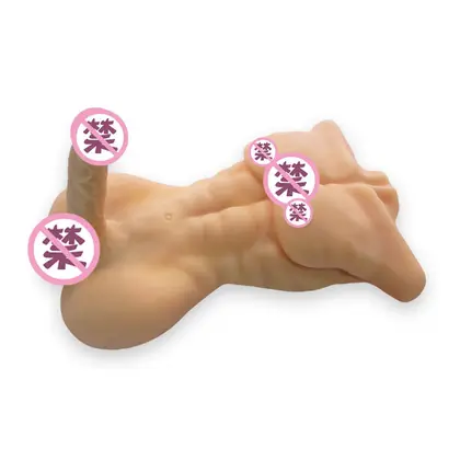 Cross-Border Female Sex Doll With Penis, Muscular Male Life-Size Silicone Body With Testicles For Masturbation, Adult Erotic Products thumbnail 4