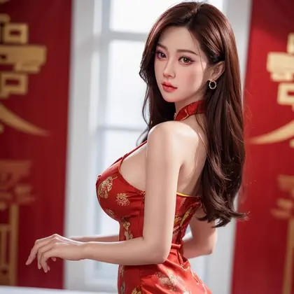 Full Body Solid Silicone Adult Doll For Men, Non-Inflatable Realistic Life-Size Sex Doll thumbnail 4