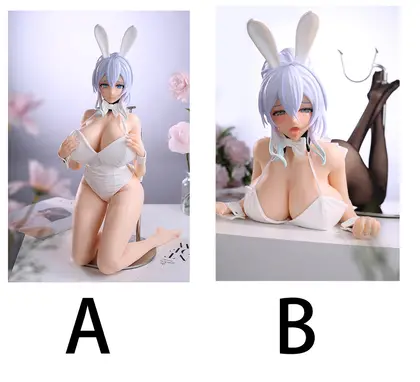 Bunny Girl Snow Woman Life-Size Doll Anime 2D Full Silicone Small Real-Feel Jelly Breast Adult Toy For Men thumbnail 3