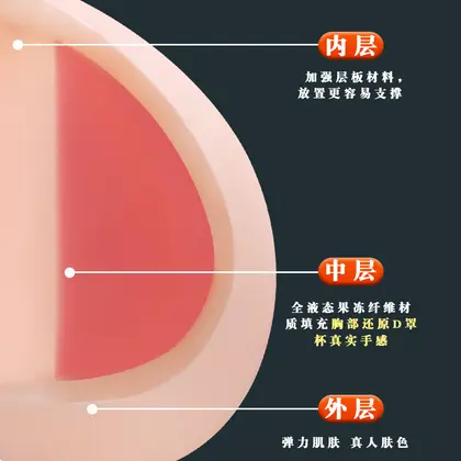 Muyuanxuan Beauty Realistic Silicone Doll Adult Products Male Half-Body Hip Masturbator thumbnail 4