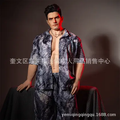 Life-Size Male Muscle Doll For Women And Gay - Realistic Full Body Insertable Male Anatomy Model thumbnail 4