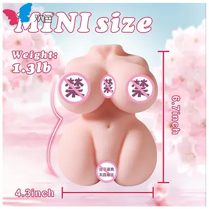 Half-Body Doll with Big Breasts and Buttocks for Men background preview