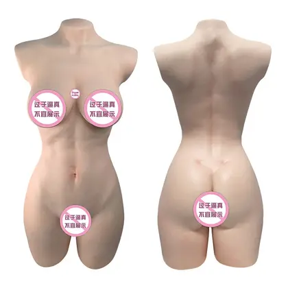 Blanche Life-Size Full Silicone Torso Doll Adult Sex Toy Inflatable Male Masturbator thumbnail 4