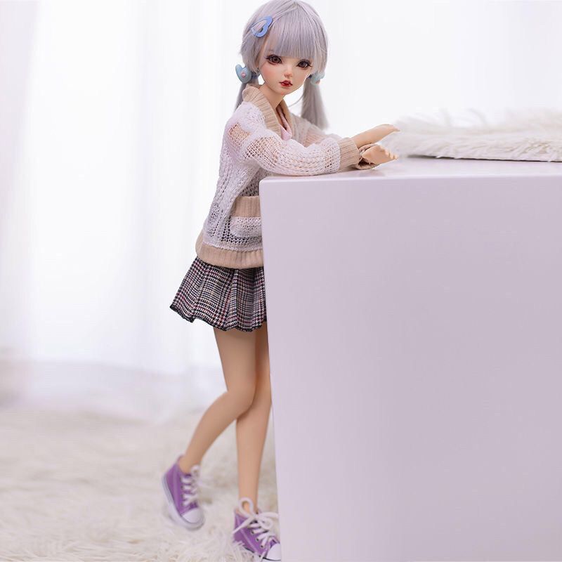 Realistic Silicone Female BJD Doll for Men with Skeleton, Anime 2D Figure, Small Size, Insertable thumbnail 3