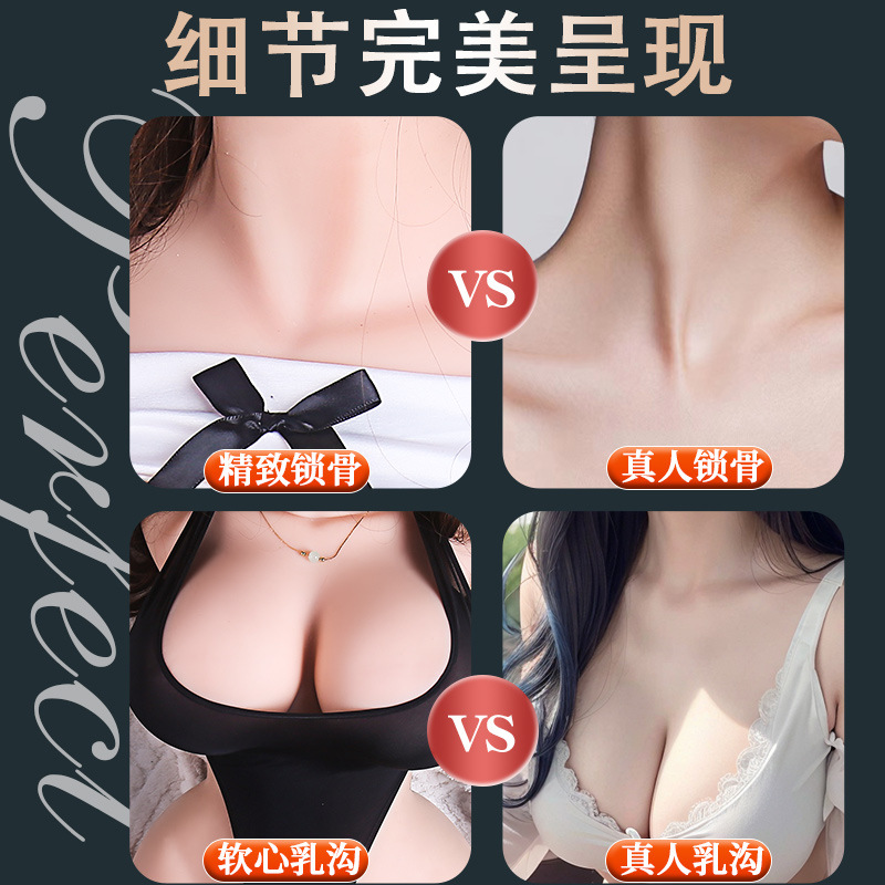 Muyuanxuan Beauty Realistic Silicone Doll Adult Products Male Half-Body Hip Masturbator thumbnail 3