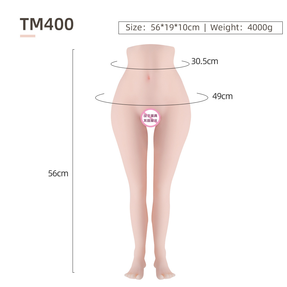 Runqu Full Body Silicone Life-Size Doll Leg Mold Male Insertable Masturbator Adult Sex Toy thumbnail 6