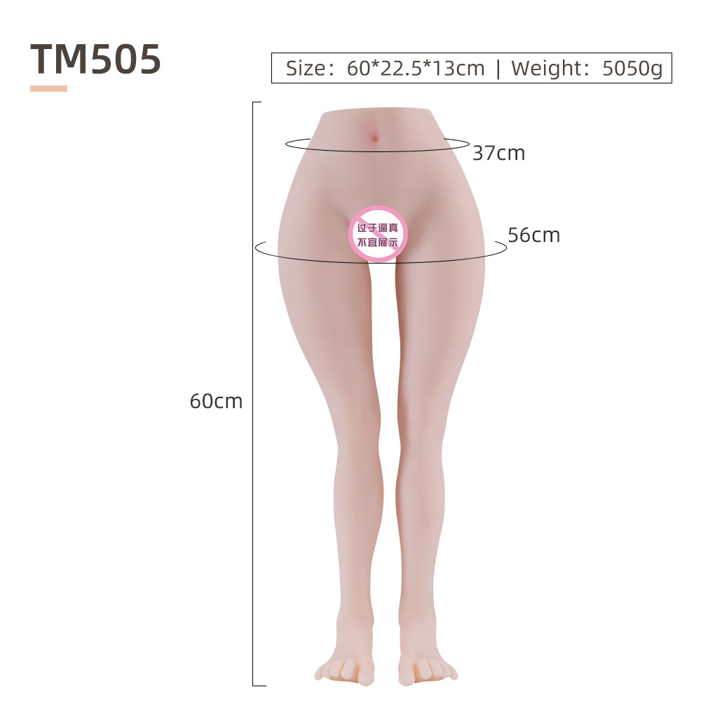 Runqu Full Body Silicone Life-Size Doll Leg Mold Male Insertable Masturbator Adult Sex Toy thumbnail 10