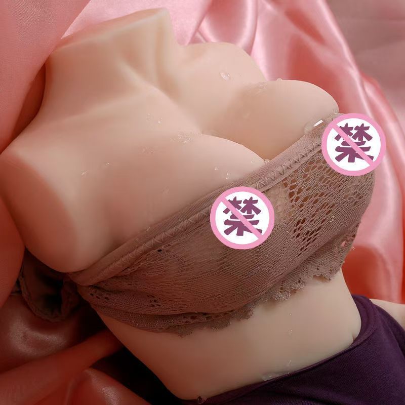 Mini Beauty Half-Body Realistic Doll Male Masturbator Tight Simulation Channel Adult Toy thumbnail 2