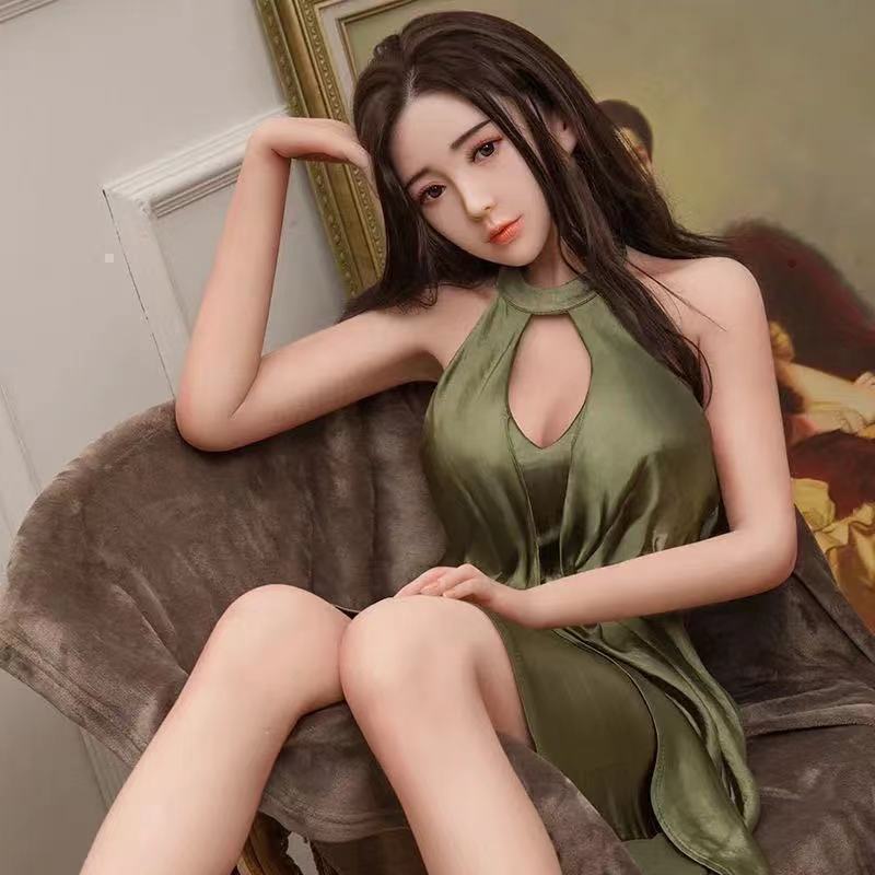 1.6m Full Body Silicone Sex Doll With Sound, Heating, And Realistic Hair - Adult Pleasure Products thumbnail 4