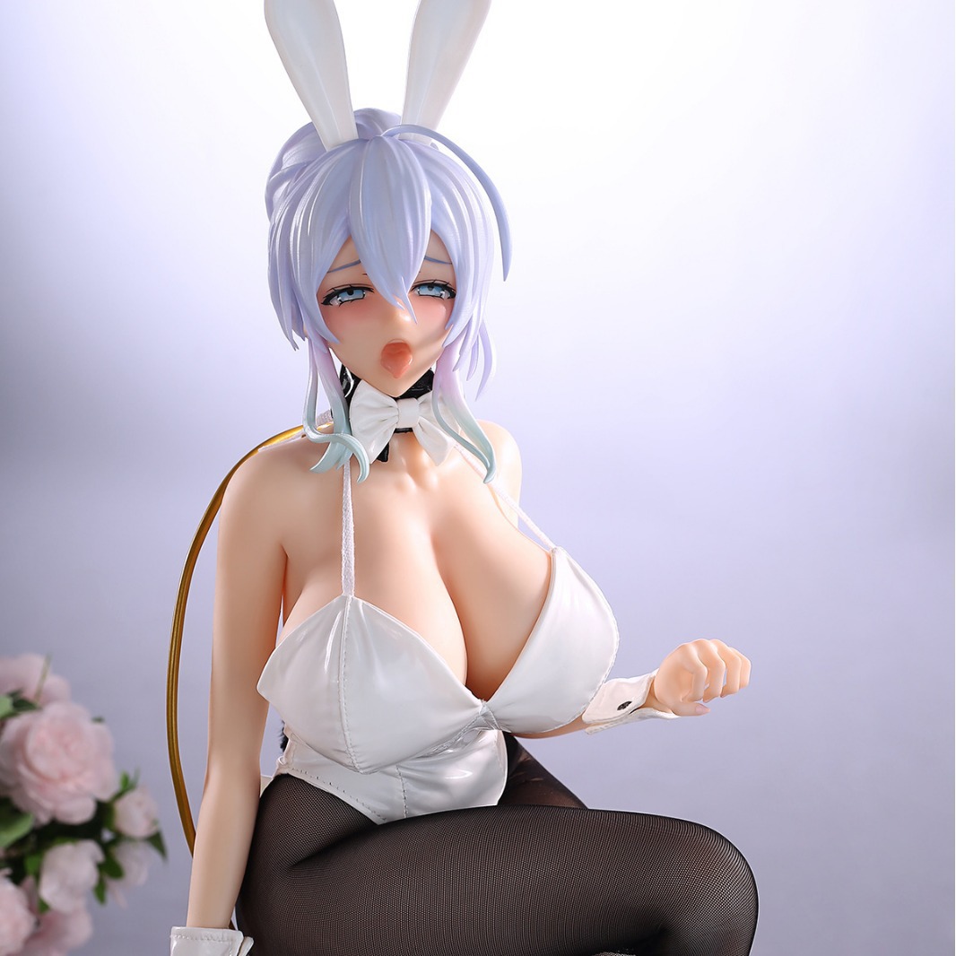 Bunny Girl Snow Woman Life-Size Doll Anime 2D Full Silicone Small Real-Feel Jelly Breast Adult Toy For Men thumbnail 2