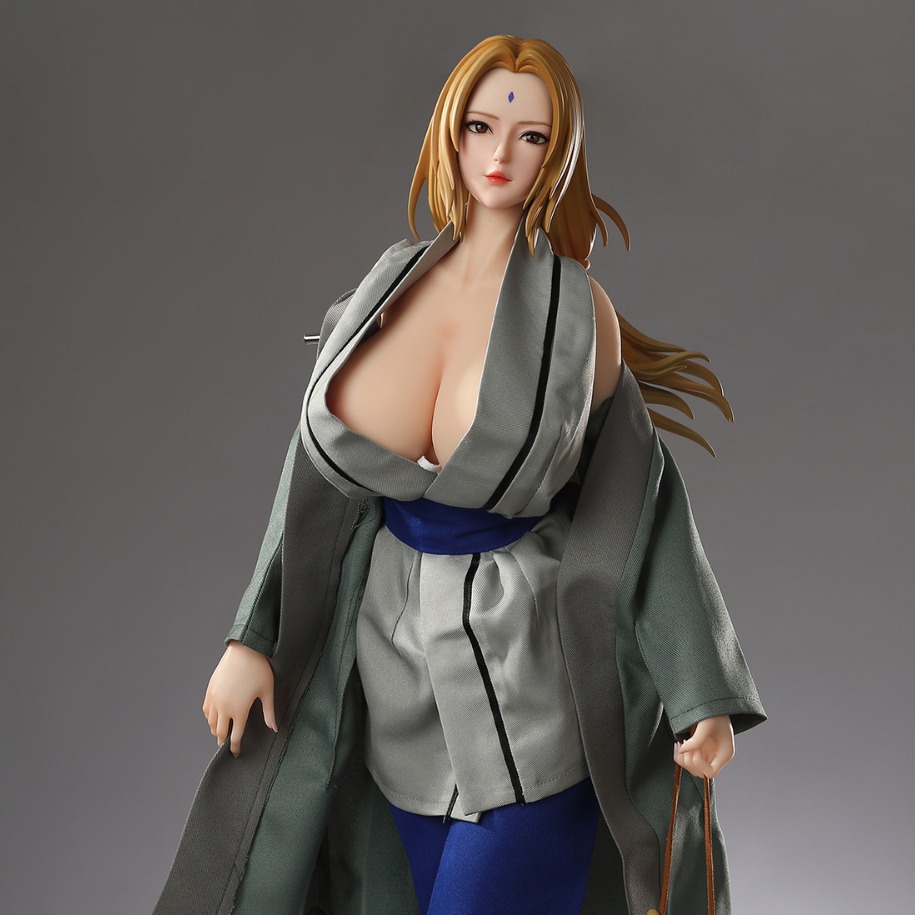 Naruto Tsunade Male Masturbator Full Body Silicone Doll Anime Figure Adult Realistic Mold thumbnail 5