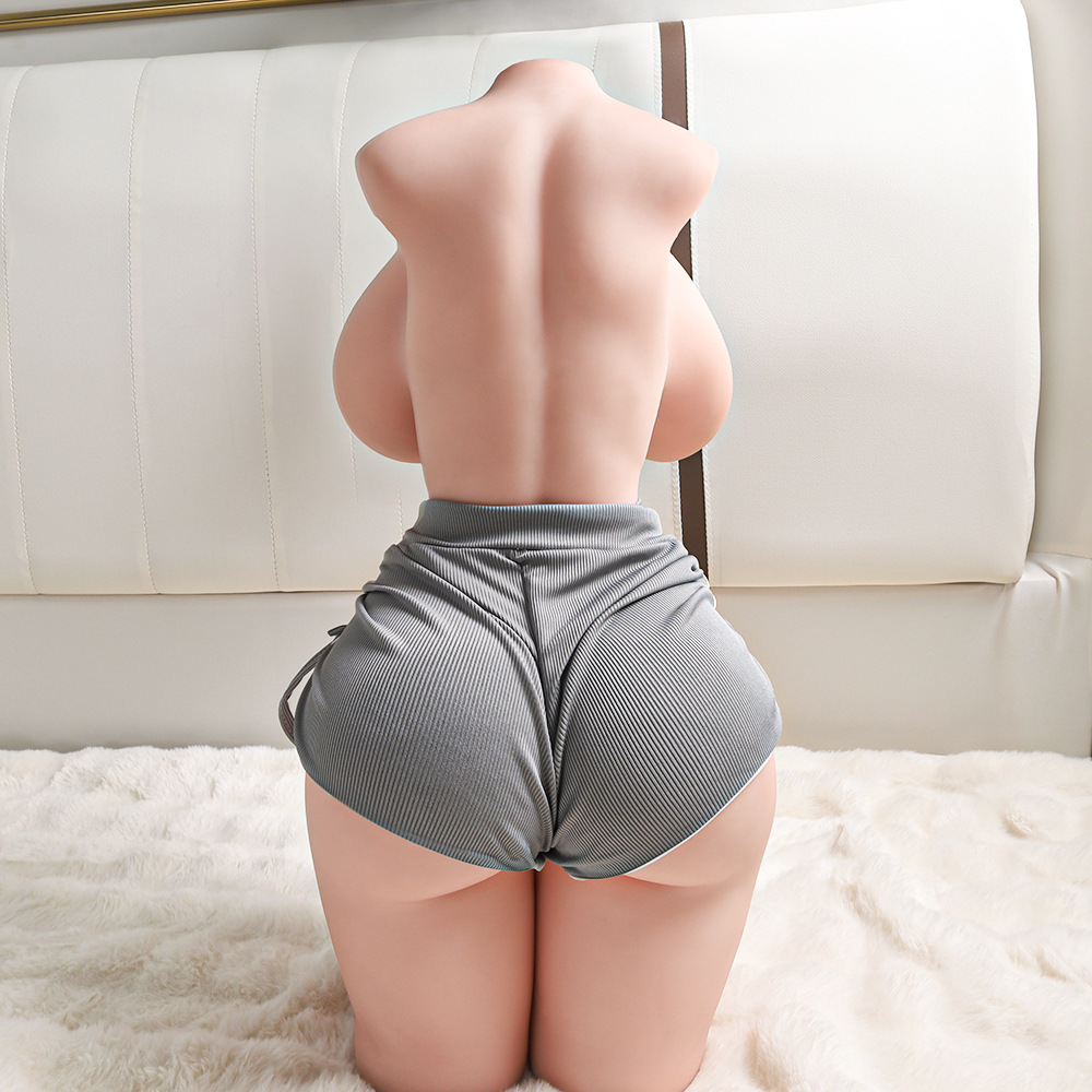 Half-Body Molded Male Masturbator Flesh-Like Silicone Torso Realistic Vagina Adult Sex Toy thumbnail 2