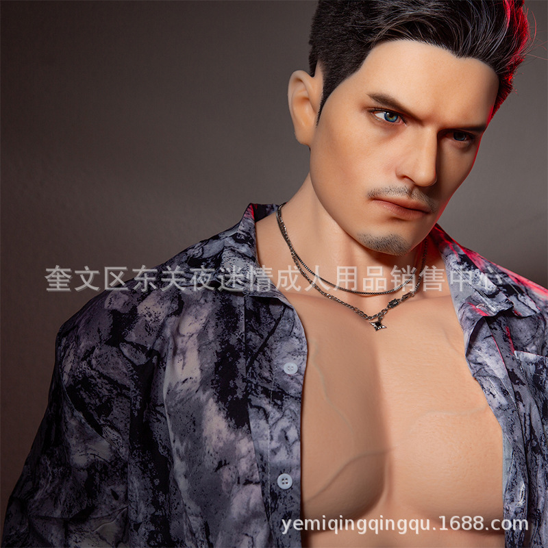 Life-Size Male Muscle Doll For Women And Gay - Realistic Full Body Insertable Male Anatomy Model thumbnail 5