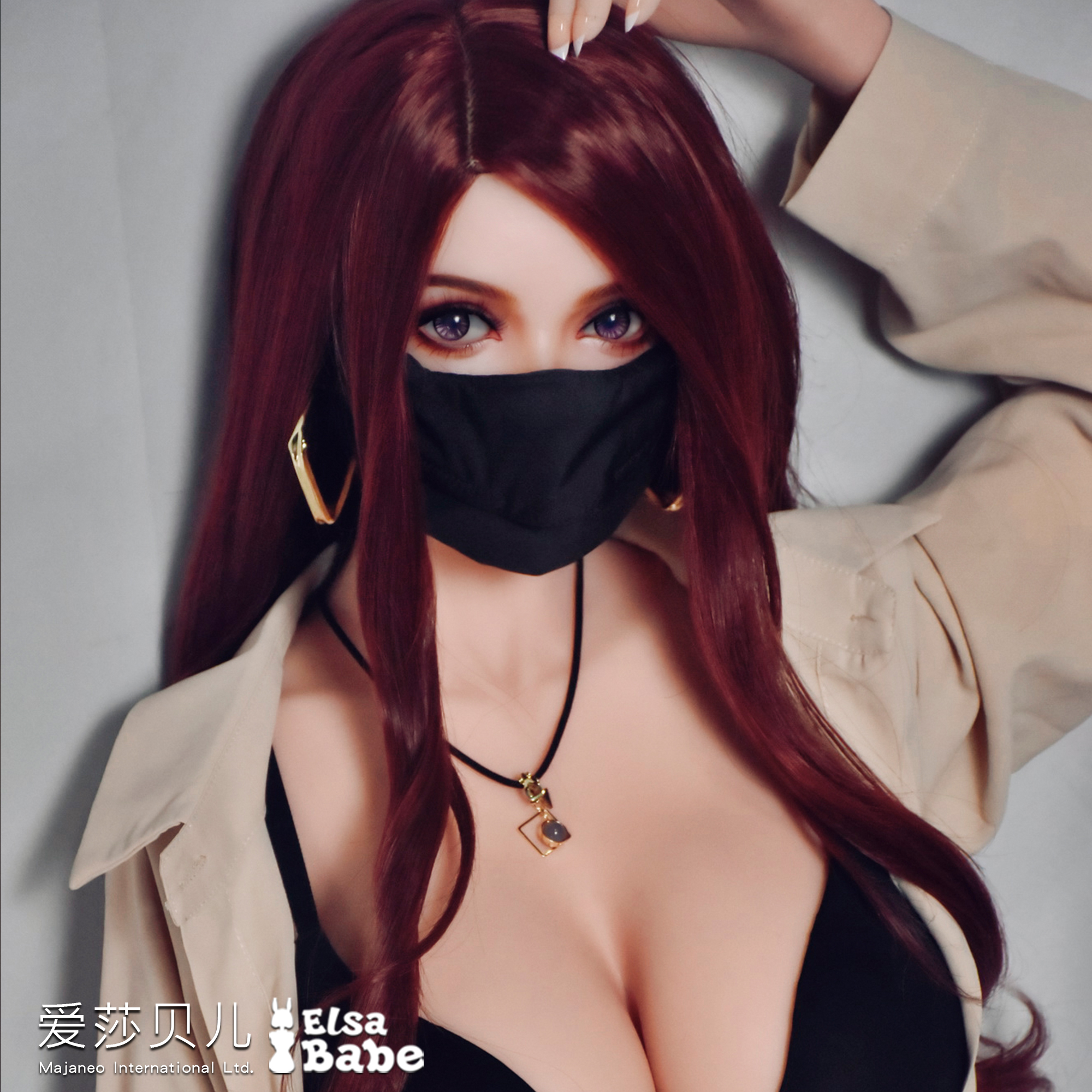 ElsaBabe Kurokawa Mio OHB002 Torso Silicone Sex Doll thumbnail 3