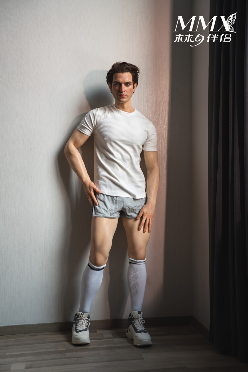 MMX 183cm Henry Singer Full Silicone Male Sex Doll thumbnail 5