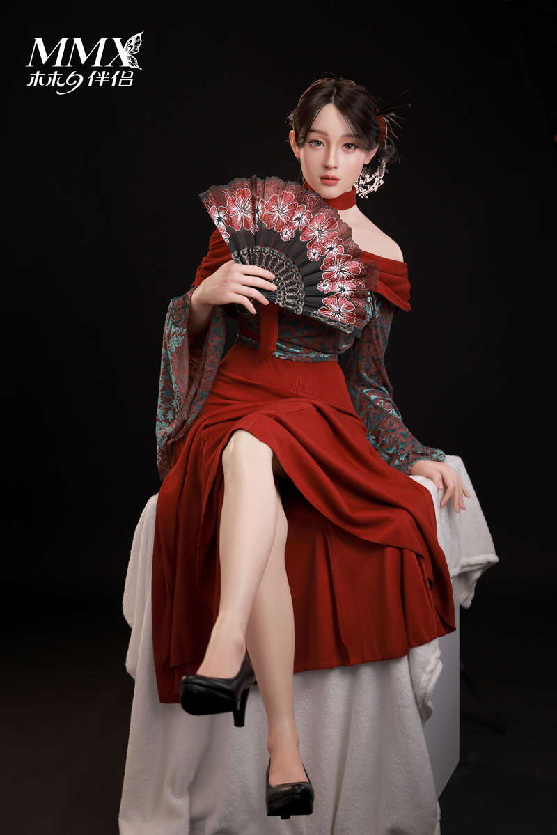 MMX 163cm Mengqi Enhanced Makeup Silicone Sex Doll thumbnail 10