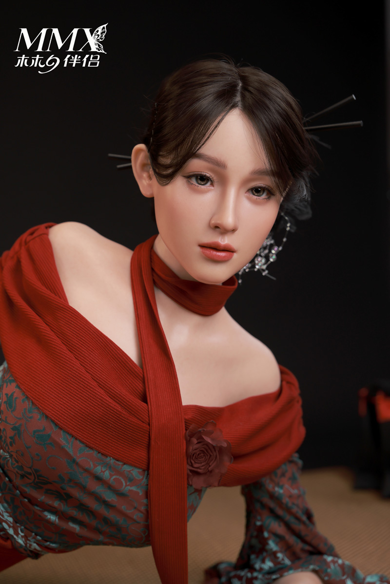 MMX 163cm Mengqi Enhanced Makeup Silicone Sex Doll thumbnail 5
