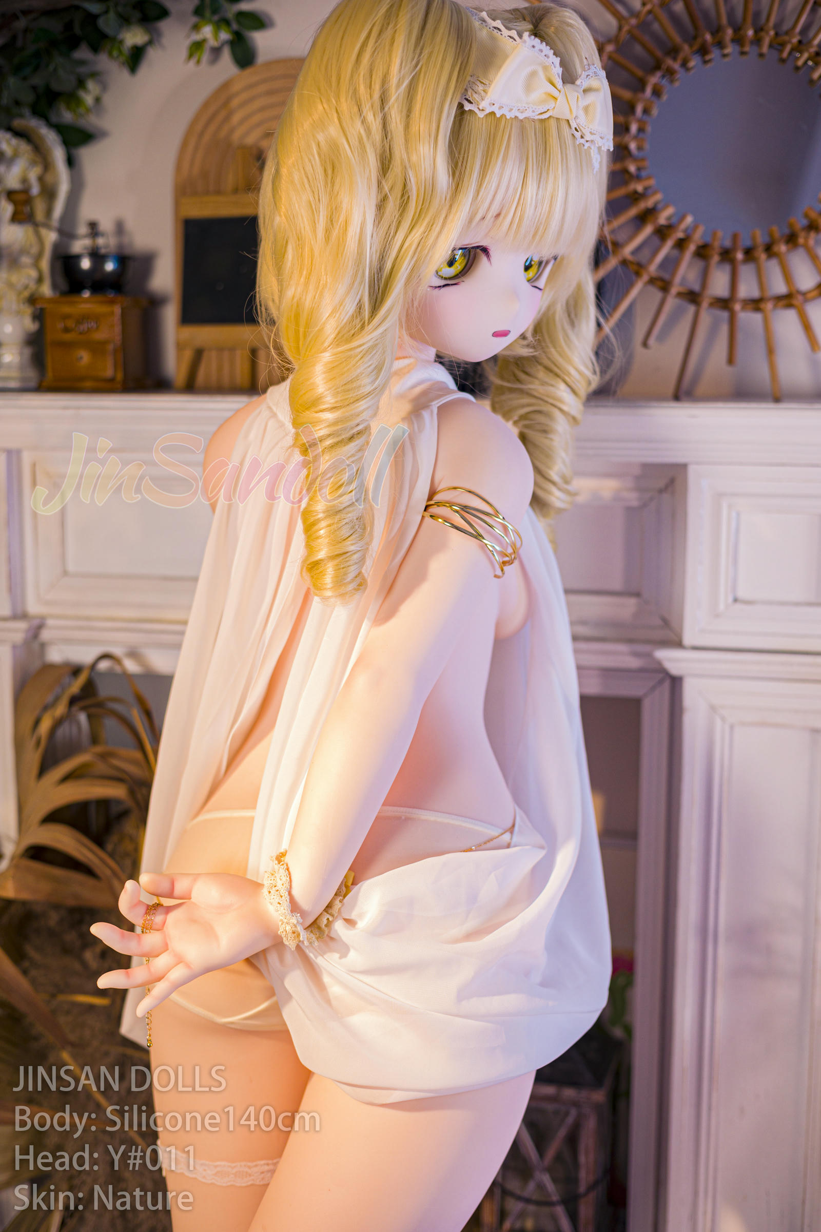 Jinsan 140cm Silicone Y011 Head Sex Doll thumbnail 3