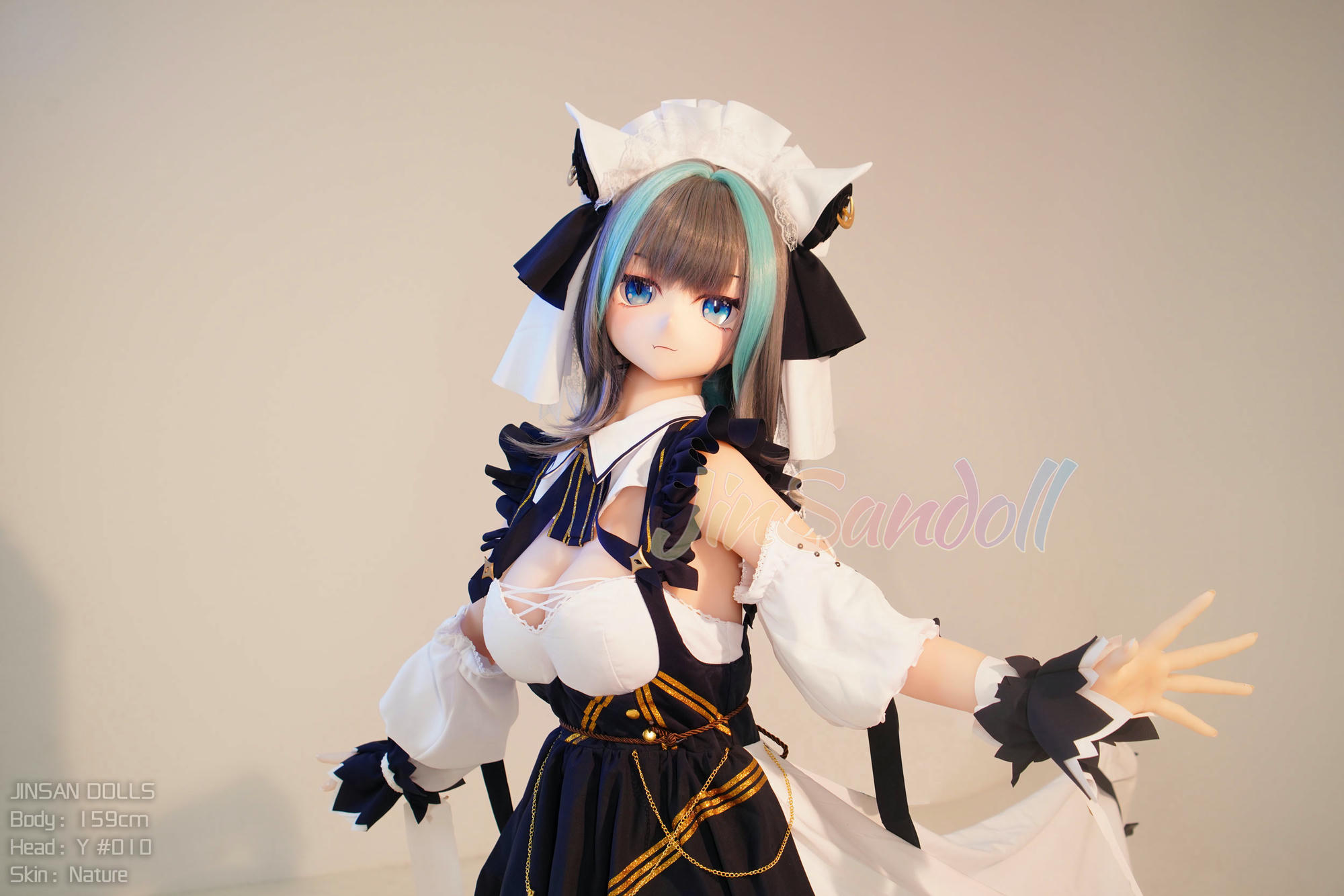 JS Doll 159cm TPE Y010 Head Sex Doll thumbnail 3