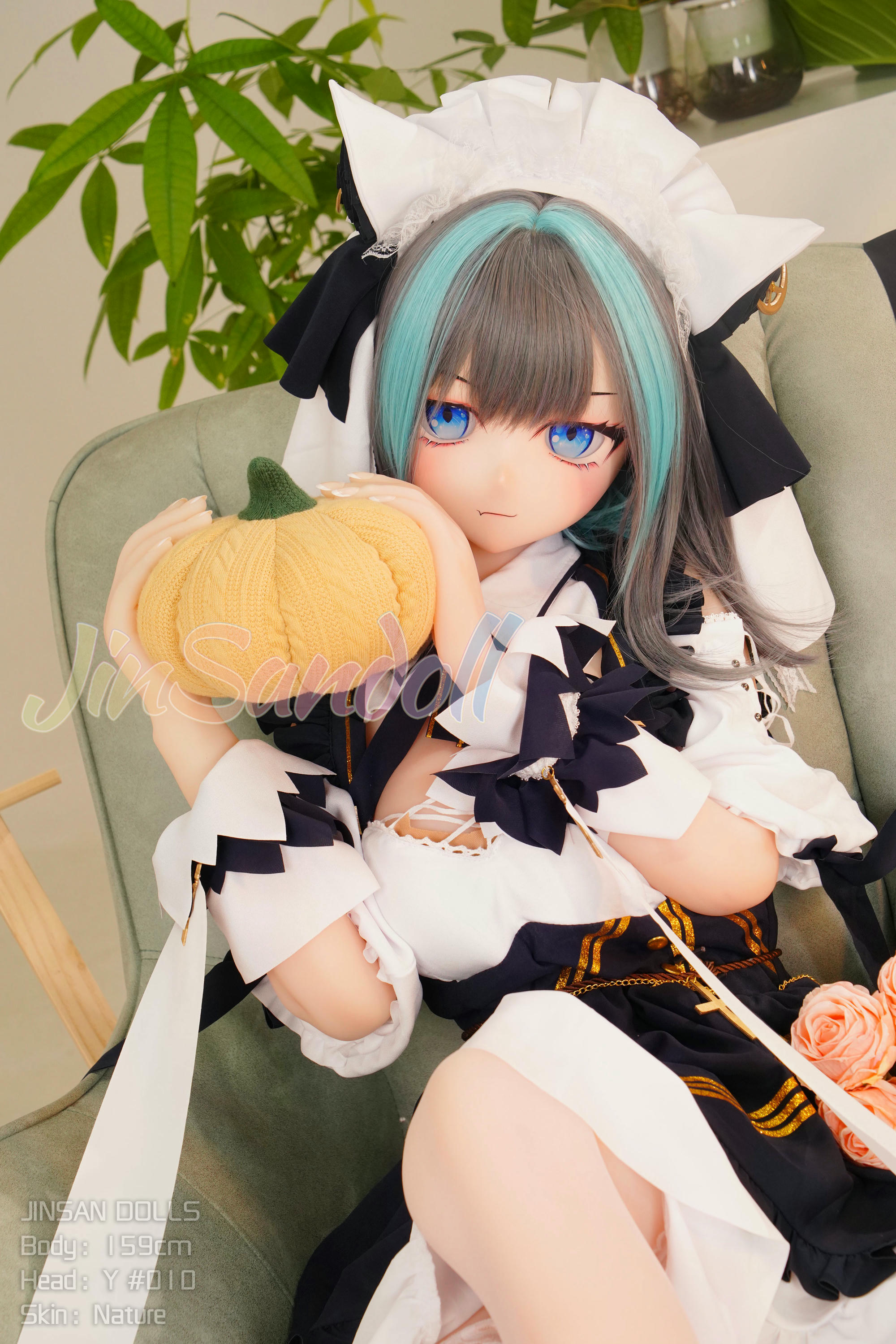 JS Doll 159cm TPE Y010 Head Sex Doll thumbnail 6