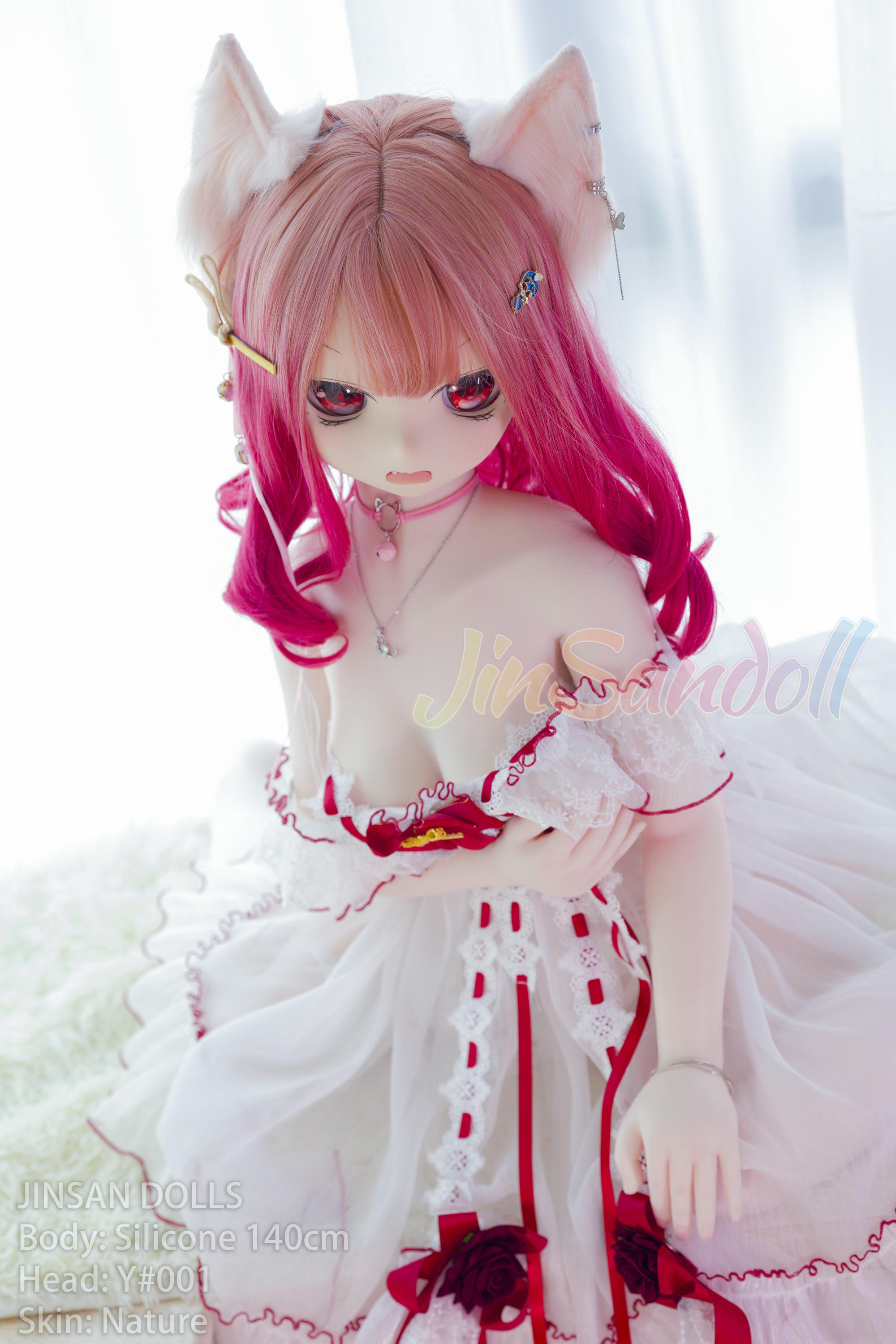 Jinsan 140cm Silicone Y001 Plastic Head Sex Doll thumbnail 6