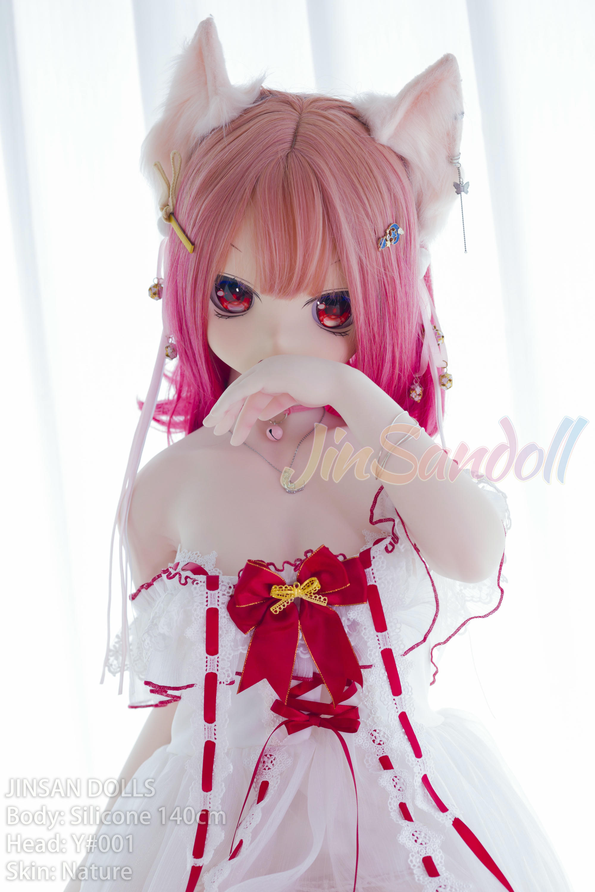 Jinsan 140cm Silicone Y001 Plastic Head Sex Doll thumbnail 8