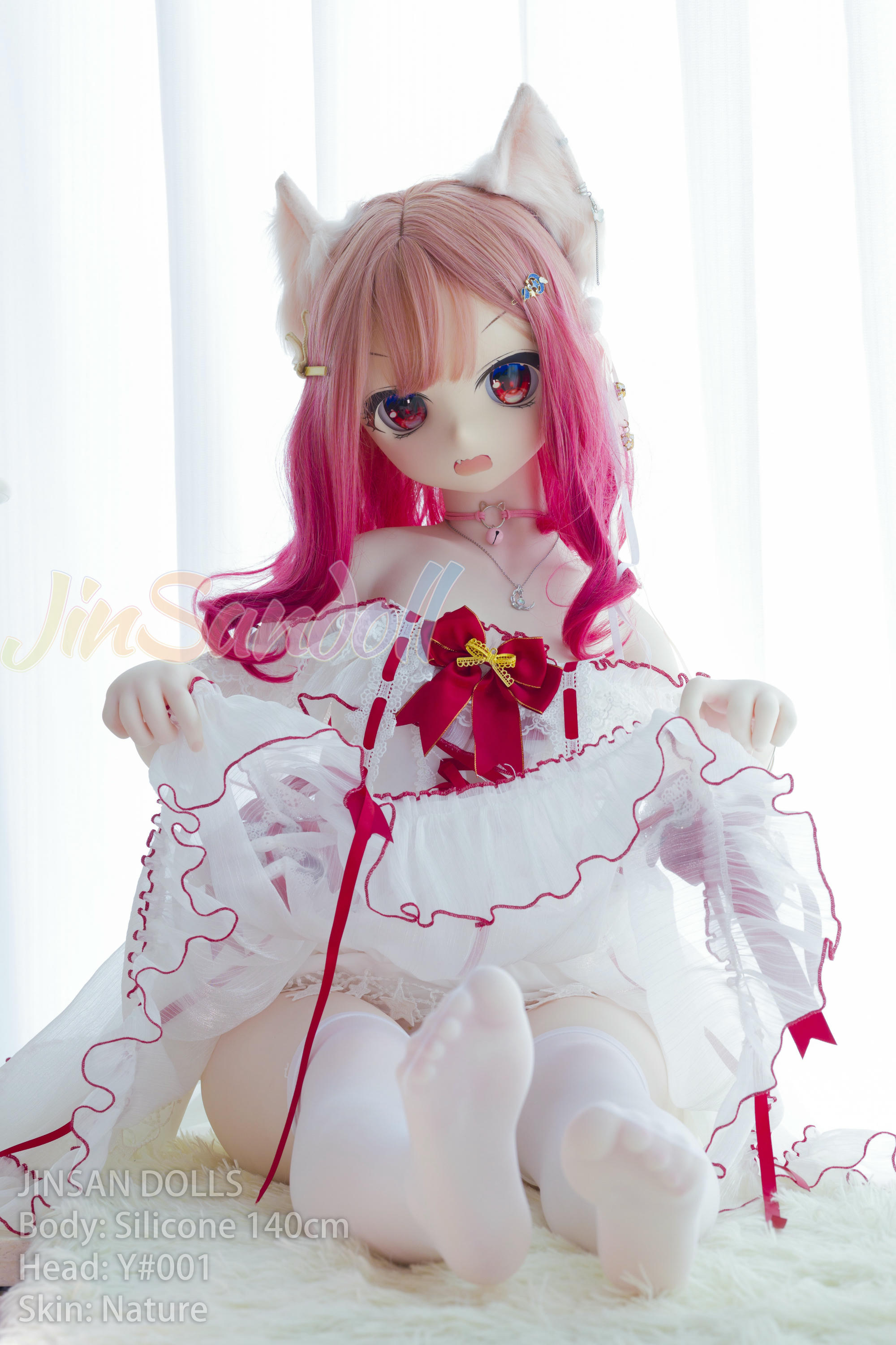 Jinsan 140cm Silicone Y001 Plastic Head Sex Doll thumbnail 10