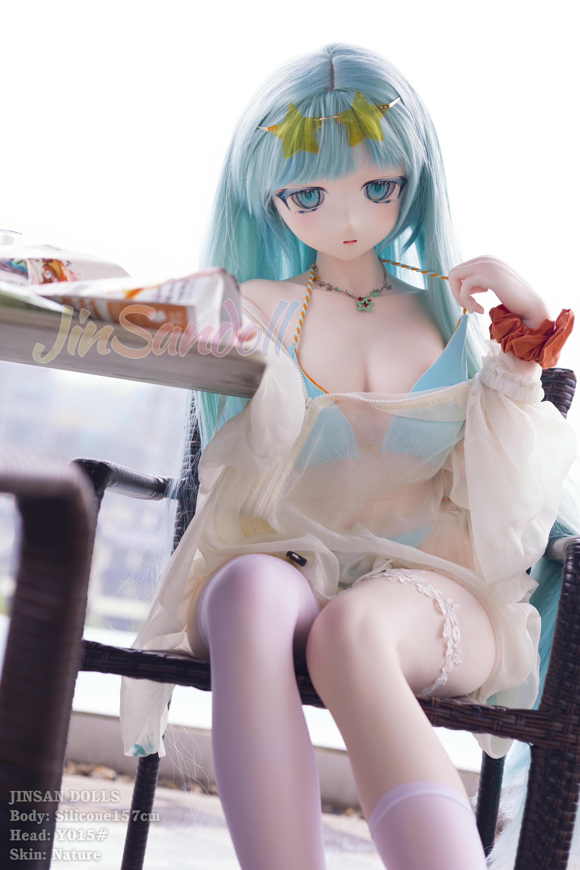 JS Doll 157cm Silicone Y015 Head Sex Doll thumbnail 3