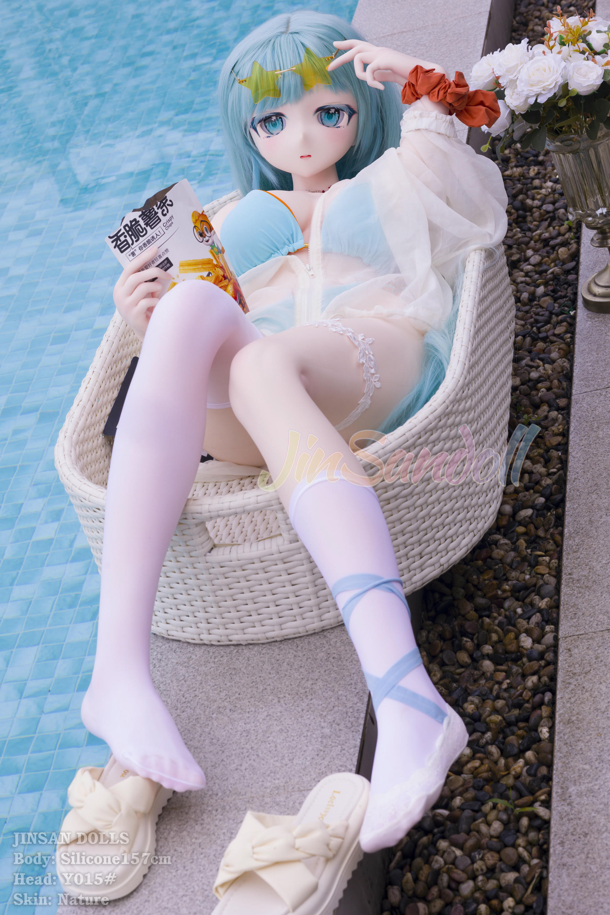 JS Doll 157cm Silicone Y015 Head Sex Doll thumbnail 5