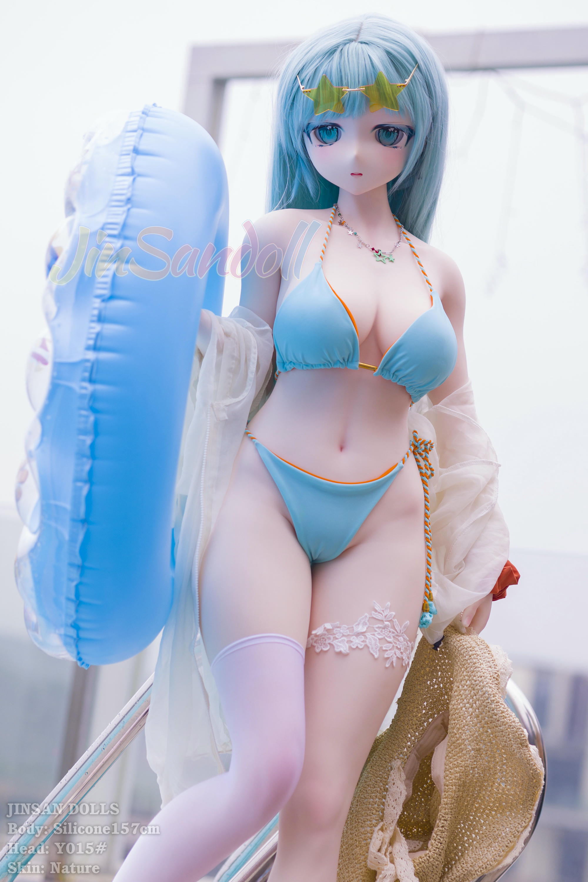 JS Doll 157cm Silicone Y015 Head Sex Doll thumbnail 6