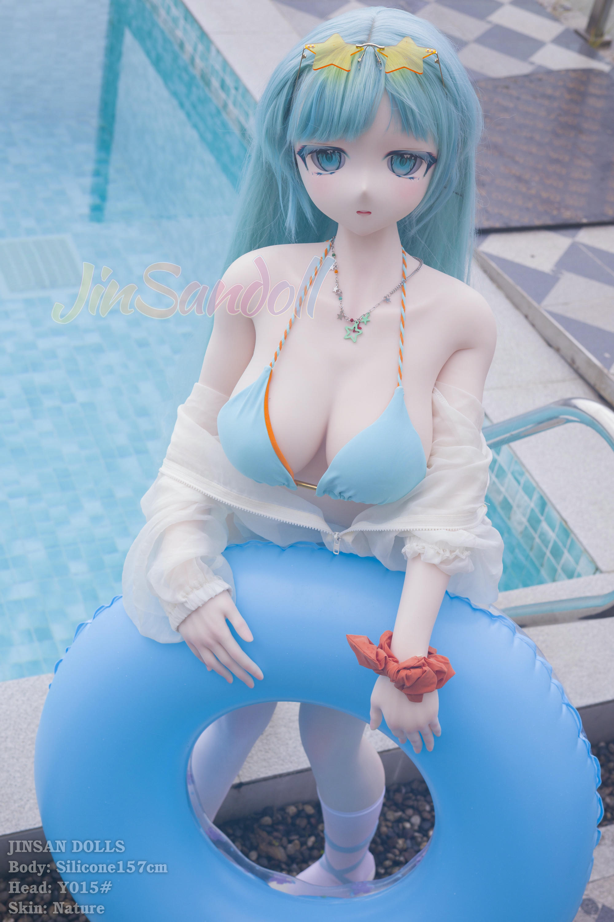 JS Doll 157cm Silicone Y015 Head Sex Doll thumbnail 7